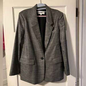 Women’s Steve Madden Silver Blazer. Worn once!  Perfect condition!